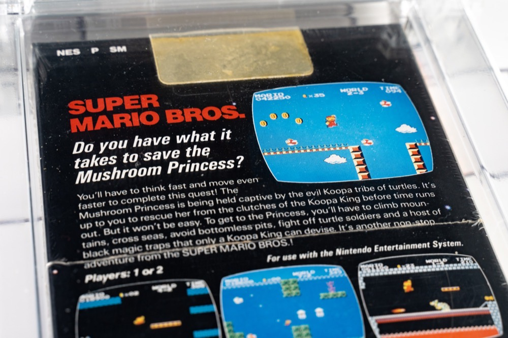 Sealed copy of Super Mario Bros. 3 sells for record $156,000 at auction -  CNET