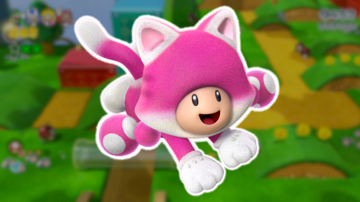 Cat toadette