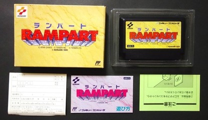 Famicom Version of "Rampart" Translated to English