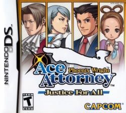 Phoenix Wright: Ace Attorney - Justice For All Cover