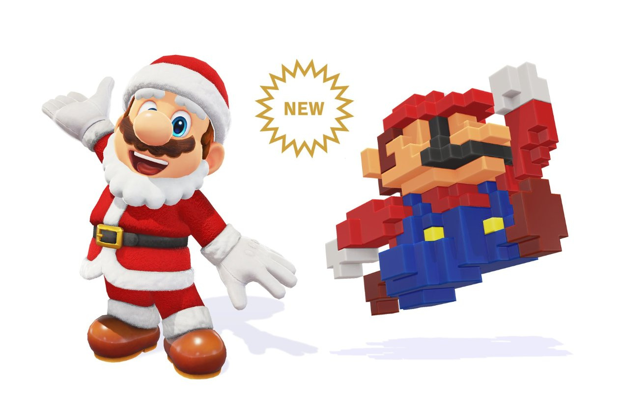 Super Mario Odyssey Adds Two New Outfits To Celebrate The Holiday Season |  Nintendo Life