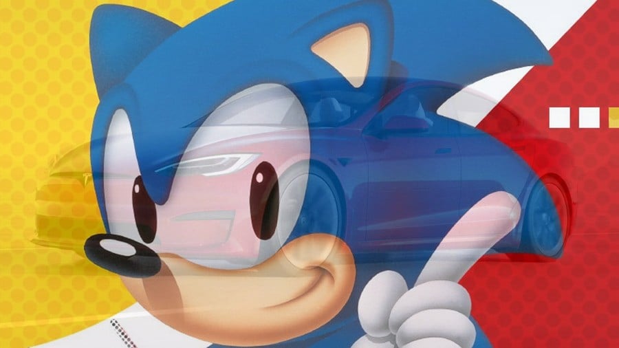 Sonic The Hedgehog x Tesla
