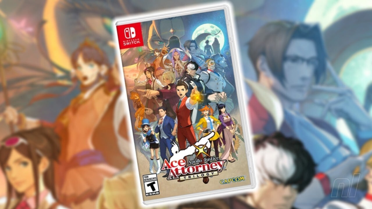  Apollo Justice: Ace Attorney Trilogy Switch : Video Games