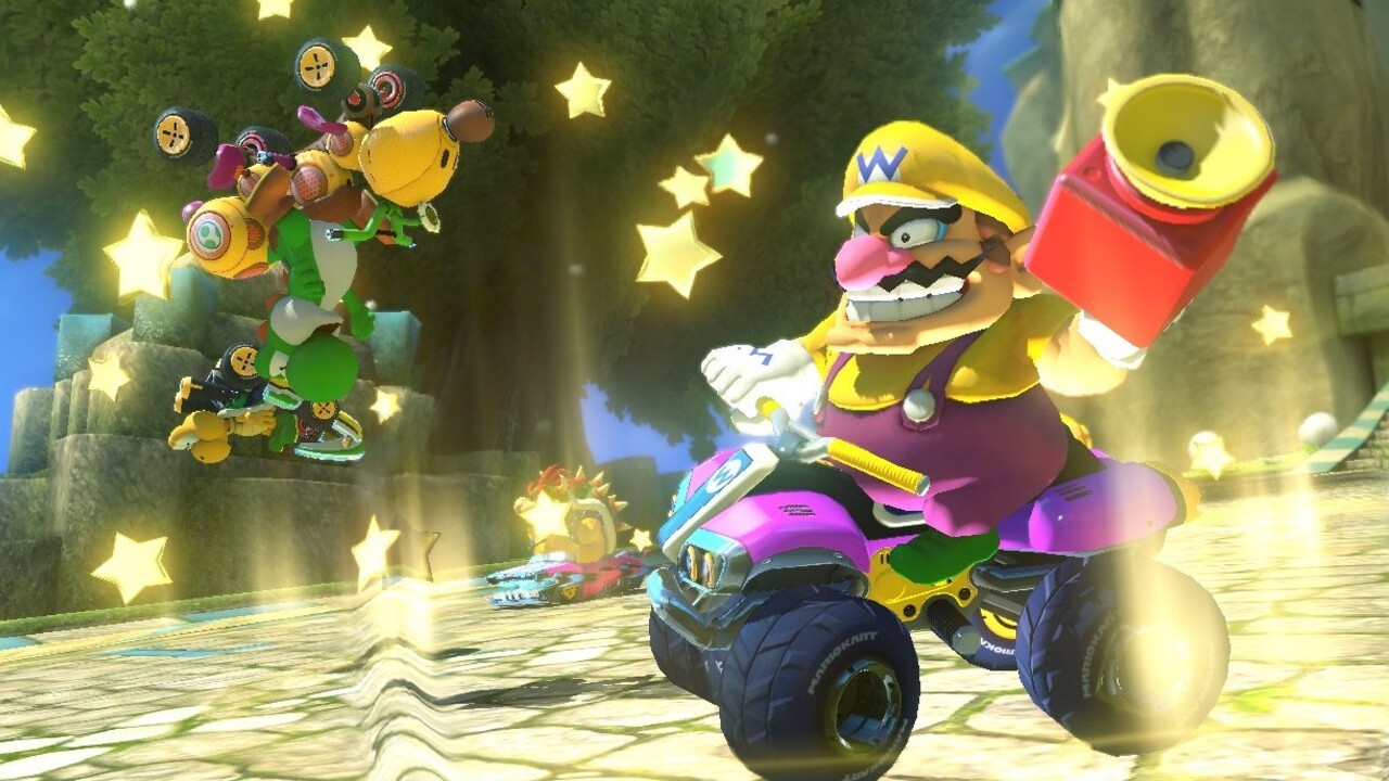 Game的一天Mario Kart 8交易價格為29.99英鎊，是英國賽車手必須購買的