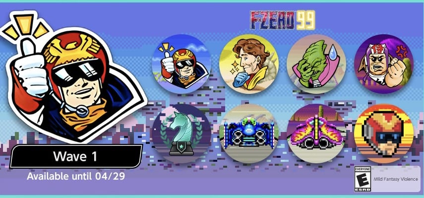 F-Zero 99 icons