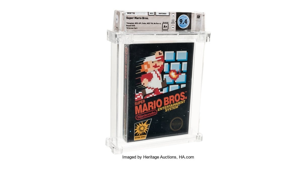 Giant Nintendo Switch Cartridge Decoration Super Mario Bros 