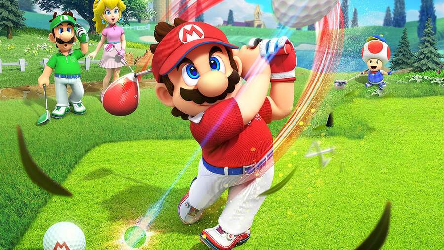 mario golf switch unlock courses