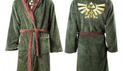 Brave The Water Temple In This Cosy Zelda-Themed Bath Robe