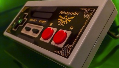 Overlay Gives an Old NES Controller Some New Zelda Sleekness