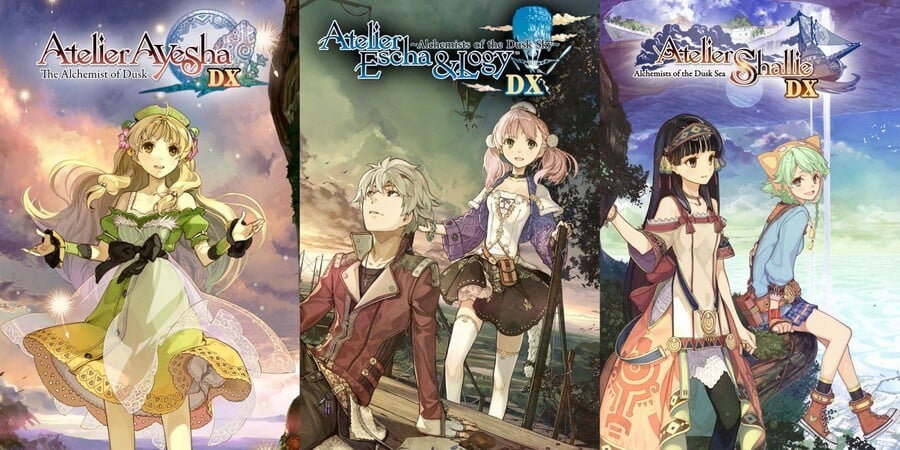 Atelier Dusk Trilogy Deluxe Pack (Switch)