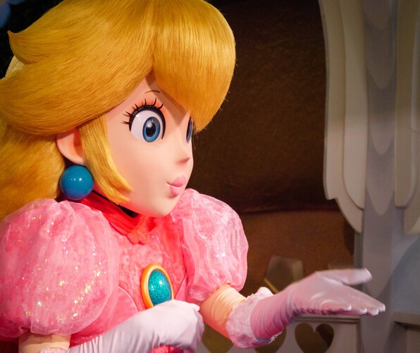 and look, there's the Princess herself! If you ask nicely, she may even take a photo with you