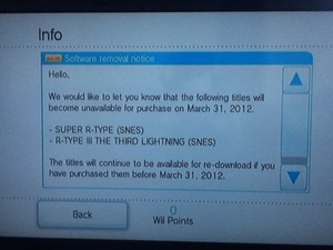 Goodbye R-Type (again)