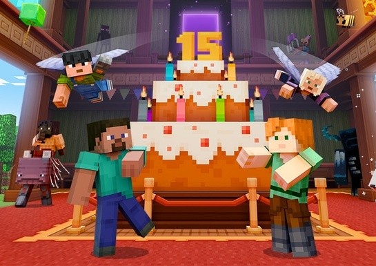 Minecraft Celebrates 15 Years With Free Anniversary Map