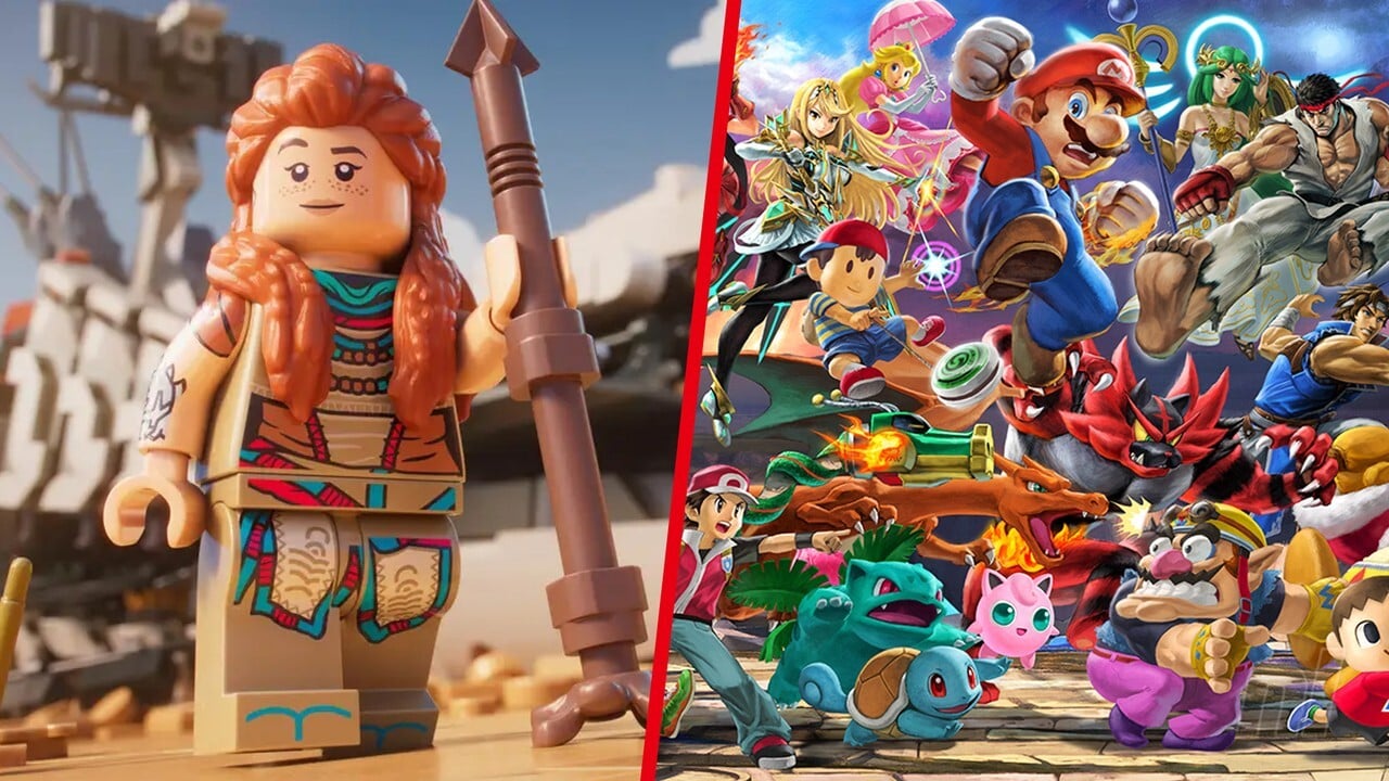 隨機：Aloy在Smash Bros.中？ “ Lego Horizon”開發人員似乎很適合