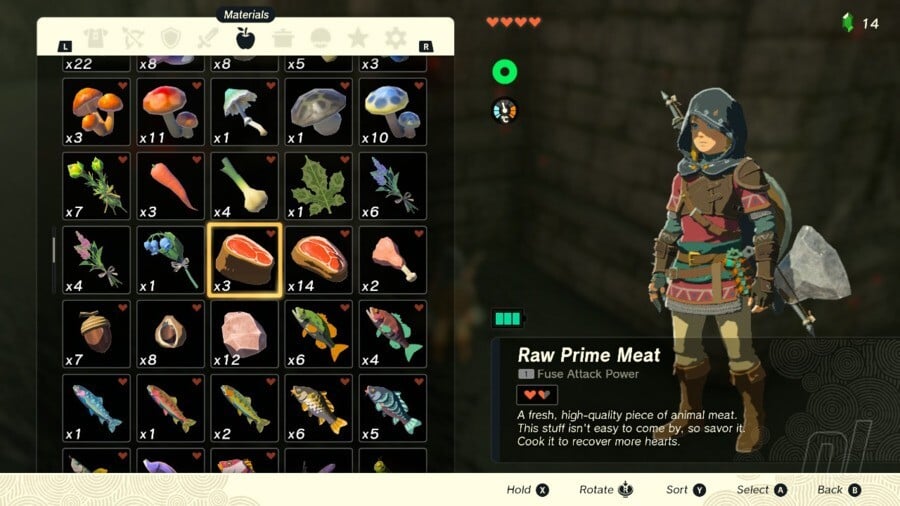 Zelda: Tears Of The Kingdom: Recipes List - Cooking Guide 7