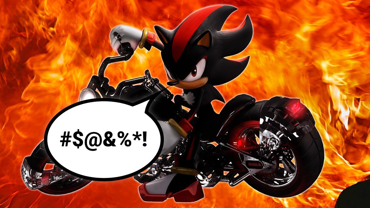 Shadow may love the edge a bit too much, Sonic the Hedgehog