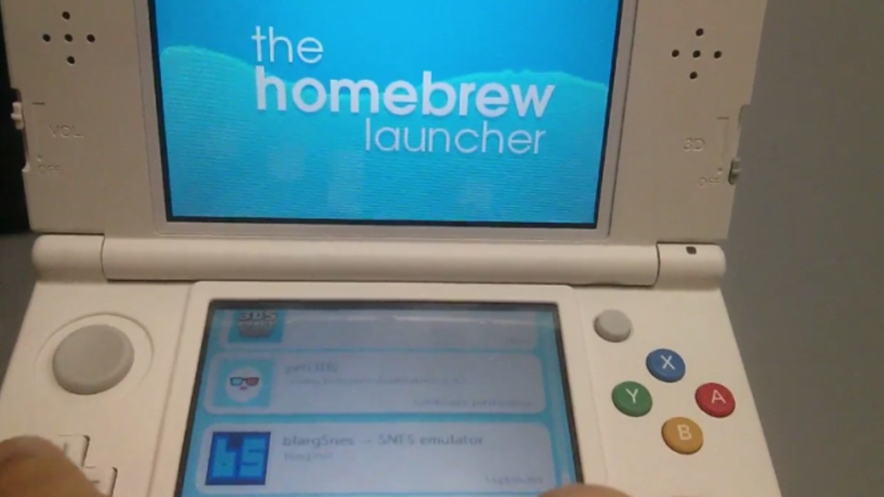 how to run homebrew launcher 3ds