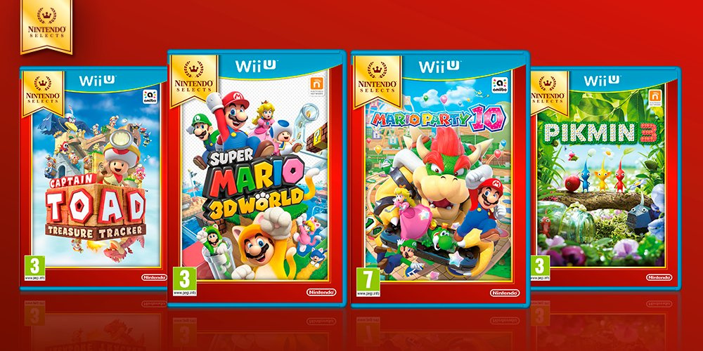 Super Mario 3D World - Nintendo Selects - [E] (Wii-U) 