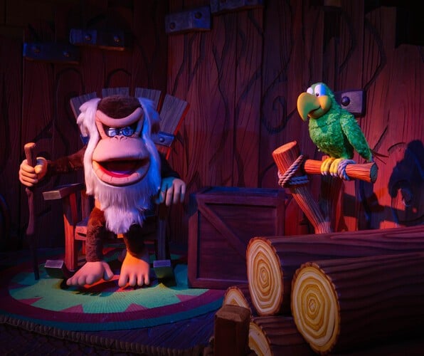 Donkey Kong Country Mine-Cart Madness