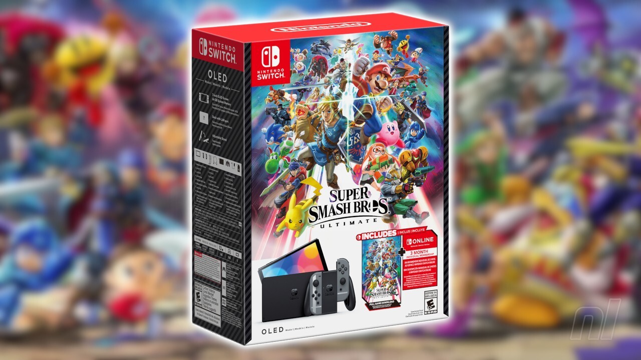 Nintendo Super Smash Bros. Ultimate Bundle with Pokemon Sword