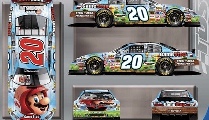 NASCAR Gets A Mario Makeover