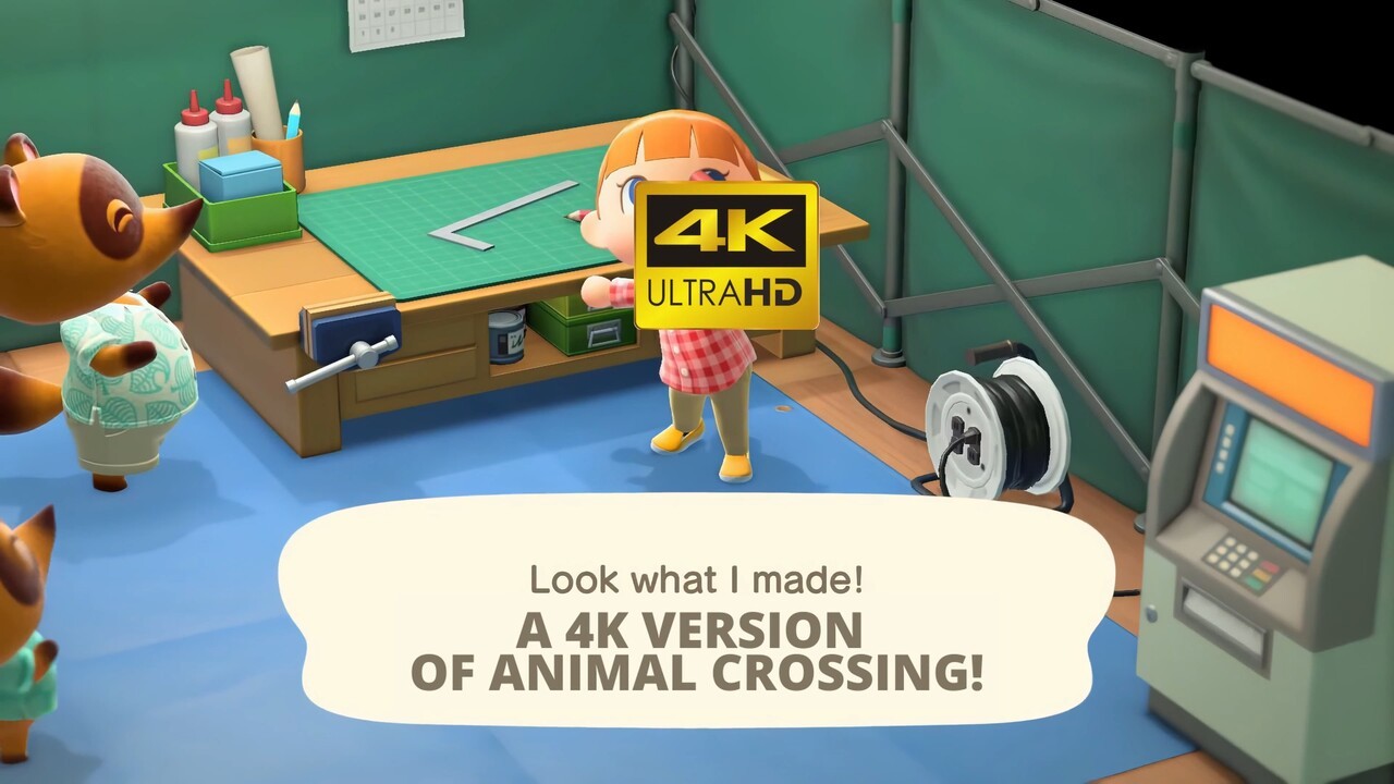 Video: Here’s what crossing animals: New Horizons looks like with 4K, 60FPS