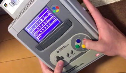 So, Someone Made A Portable SNES Out Of... A SNES