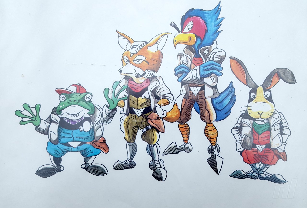 Fan-Art: What If Star Fox 64 Was Remade In The Style Of Paper Mario? –  NintendoSoup