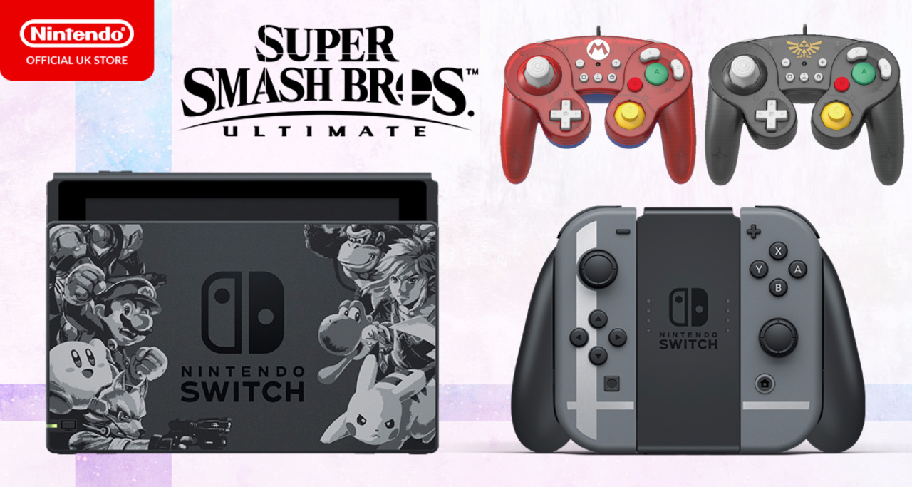 Smash Bros. Ultimate Switch Bundle Pre-Orders Now Live With Mario And Link  GameCube Controllers