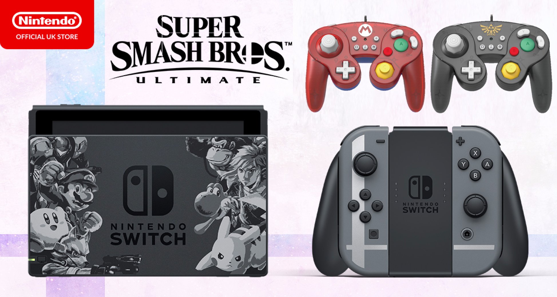super smash bros ultimate switch bundle