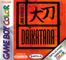 John Romero's Daikatana Cover