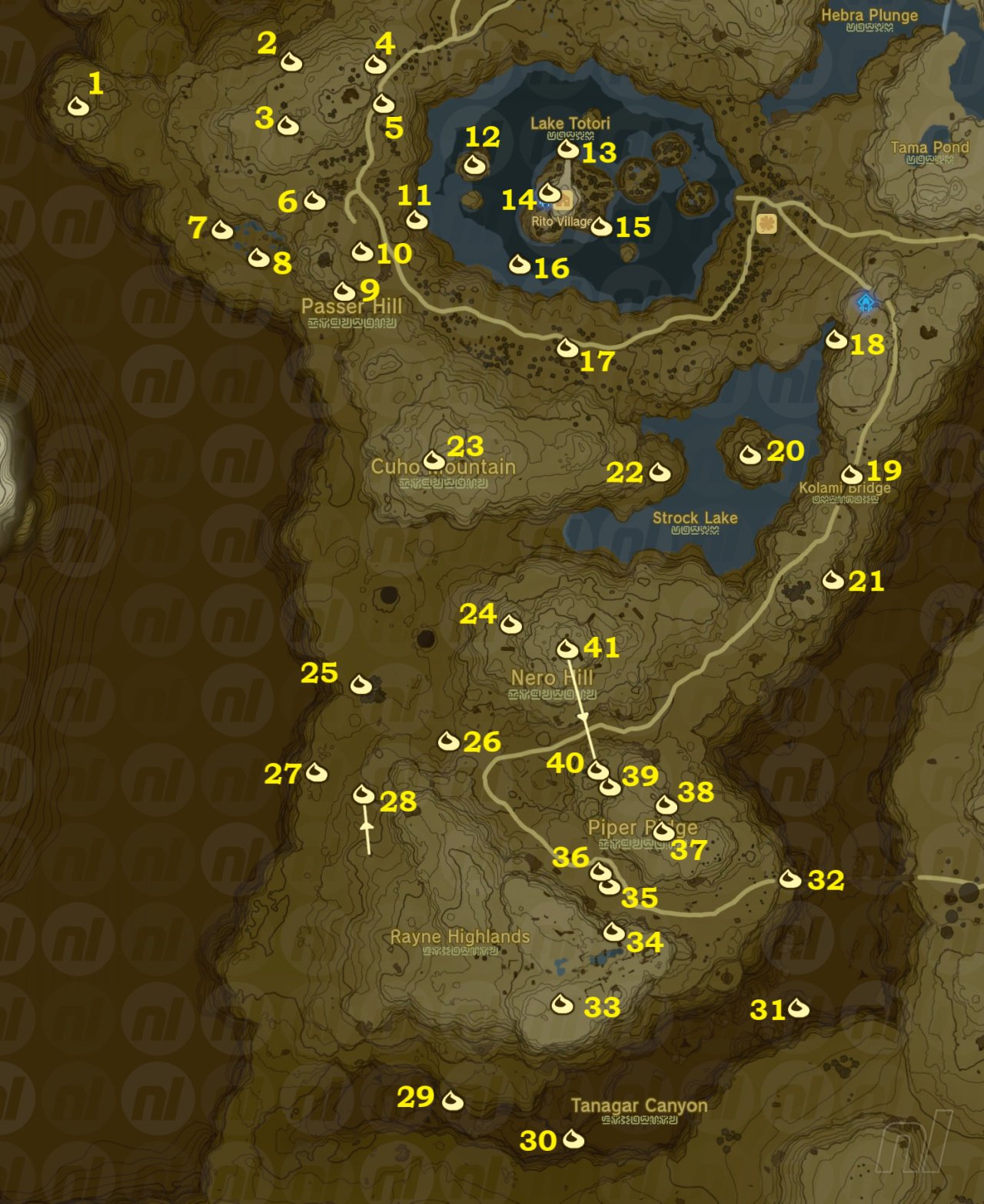 Korok Seeds Map Totk - Kari Annabela