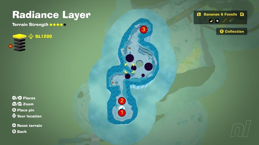 Radiance Layer Banandium Gems SL1200 Map