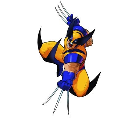 Wolverine Marvel vs. Street Fighter