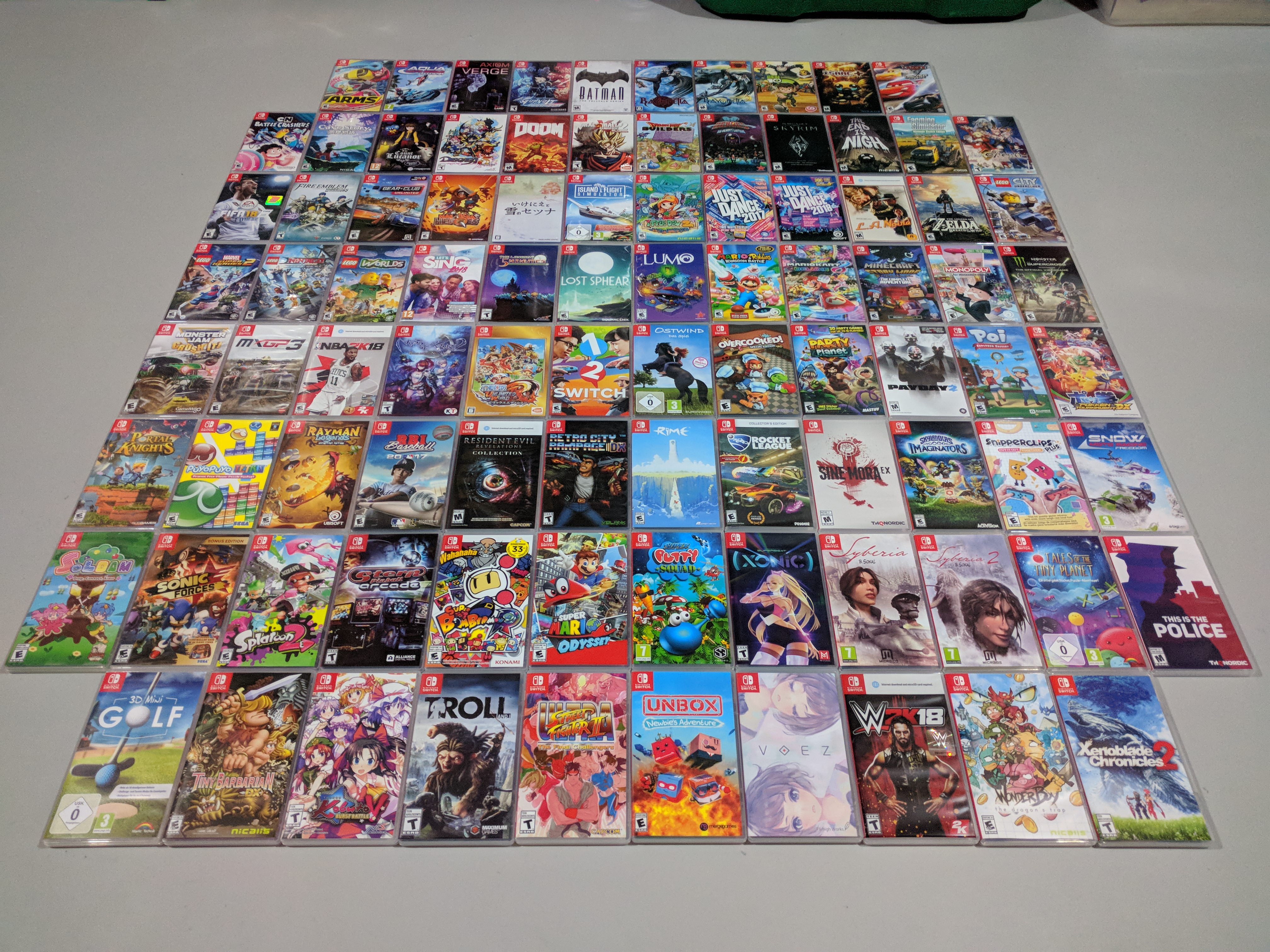 nintendo switch collection