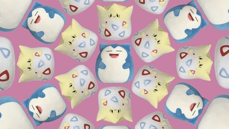 Squishmallows Pokémon Snorlax Togepi