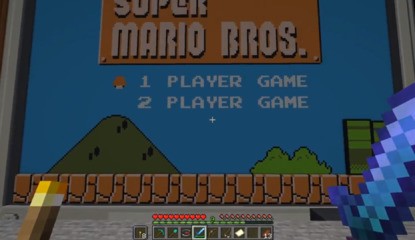 You Can 'Play' Super Mario Bros. In Minecraft, As Long As You Don't Mind 10FPS