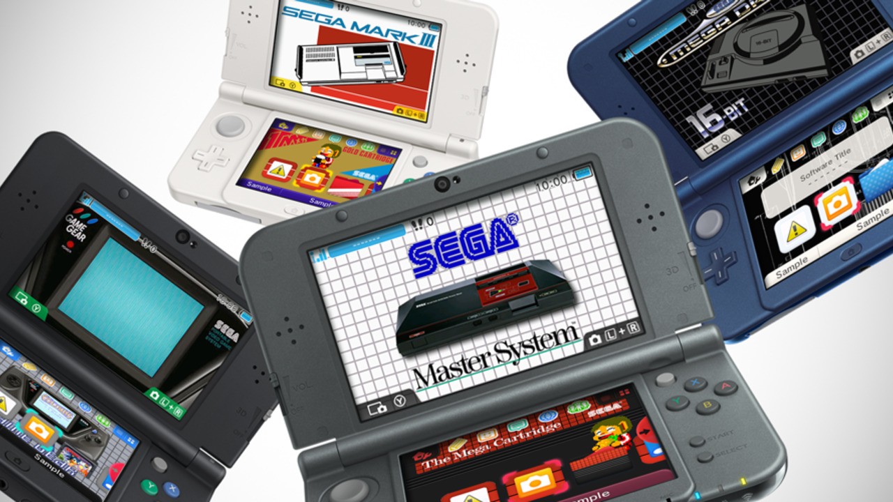 3DS, Themes, Sega.