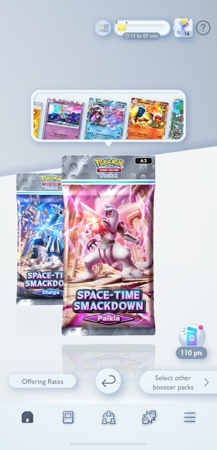 Pokémon Trading Card Game Pocket - Space-Time Smackdown