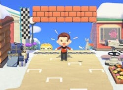 Someone Recreated The Mario Kart 8 Animal Crossing Circuit On Their New Horizons Island