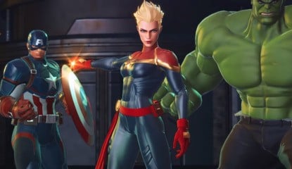 Check Out The Cosmic Protector Captain Marvel In The Latest Marvel Ultimate Alliance 3 Clip