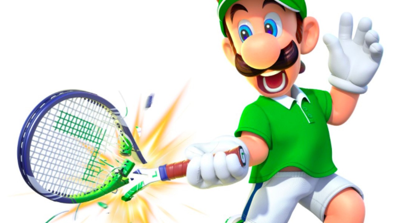 Mario tennis aces luigi