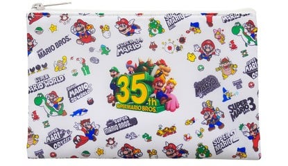 My Nintendo Europe Is Giving Away This Super Mario 35 Zipper Pouch - Just Pay Shipping