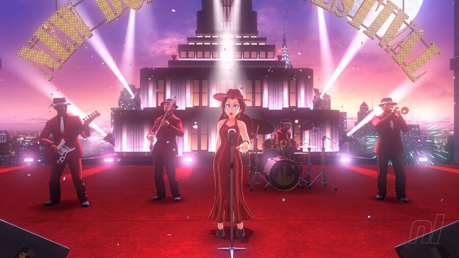 Mario Odyssey Fireworks