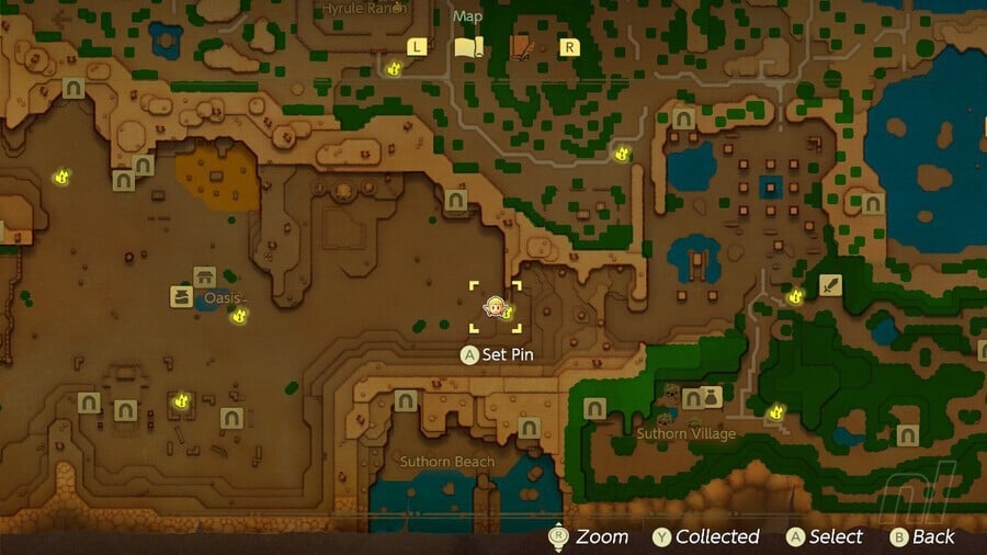 Zelda: Echoes Of Wisdom: Wild Sandstorms Side Quest - All Landmola Locations 5