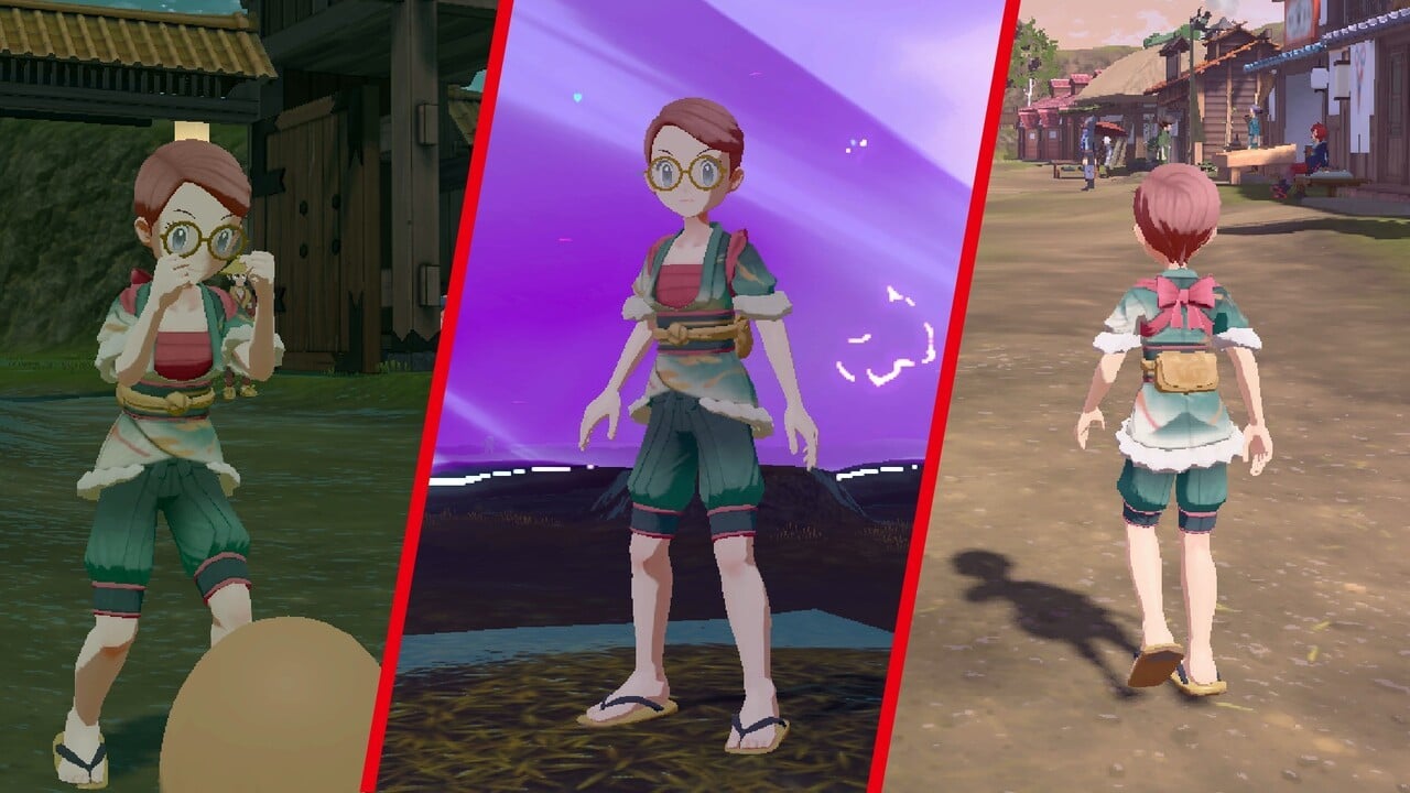 Pokémon GO - Pokémon Legends: Arceus Main Characters' Outfits Avatar Items  