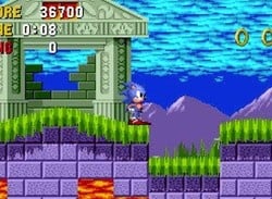 Wait A Sec, That Sure Looks Like Mario In Sonic The Hedgehog's Marble Zone