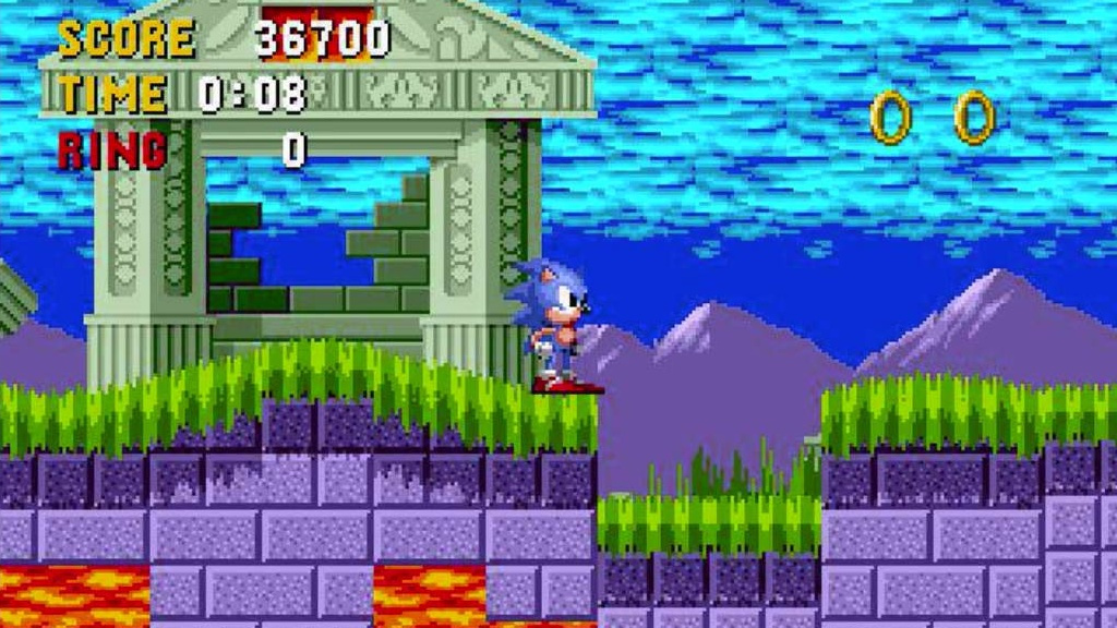 Random: Wait A Sec, That Sure Looks Like Mario In Sonic The Hedgehog’s Marble Zone
