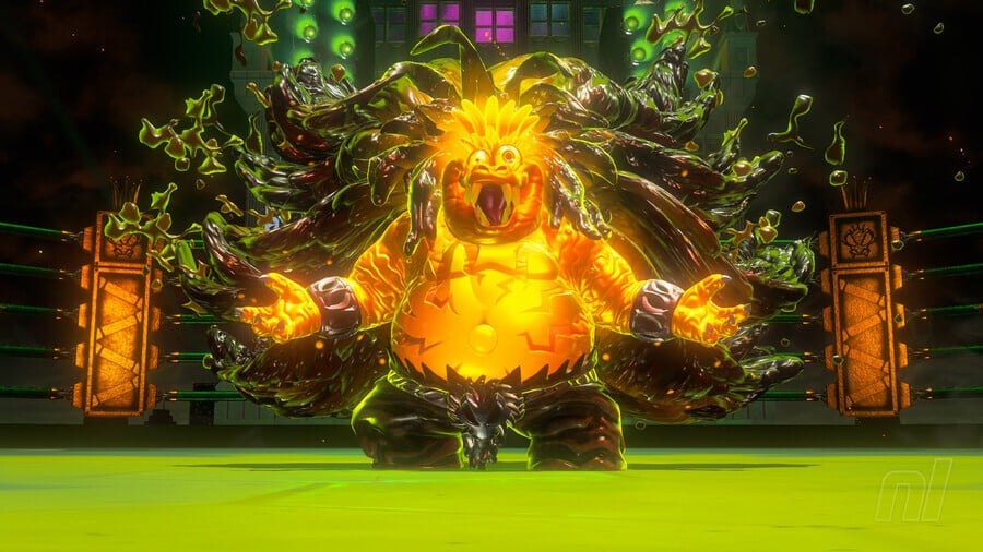 Donkey Kong Bananza King K. Rool Planet Core Boss