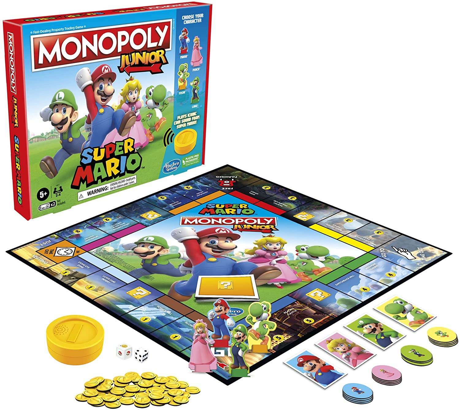 HasbroGaming The Game of Life: Super Mario Edition Board Game